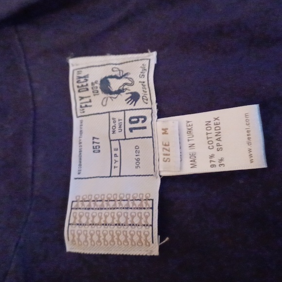 Diesel Vintage "Fly Deck" Jacket Blazer Women' size M - Picture 10 of 12